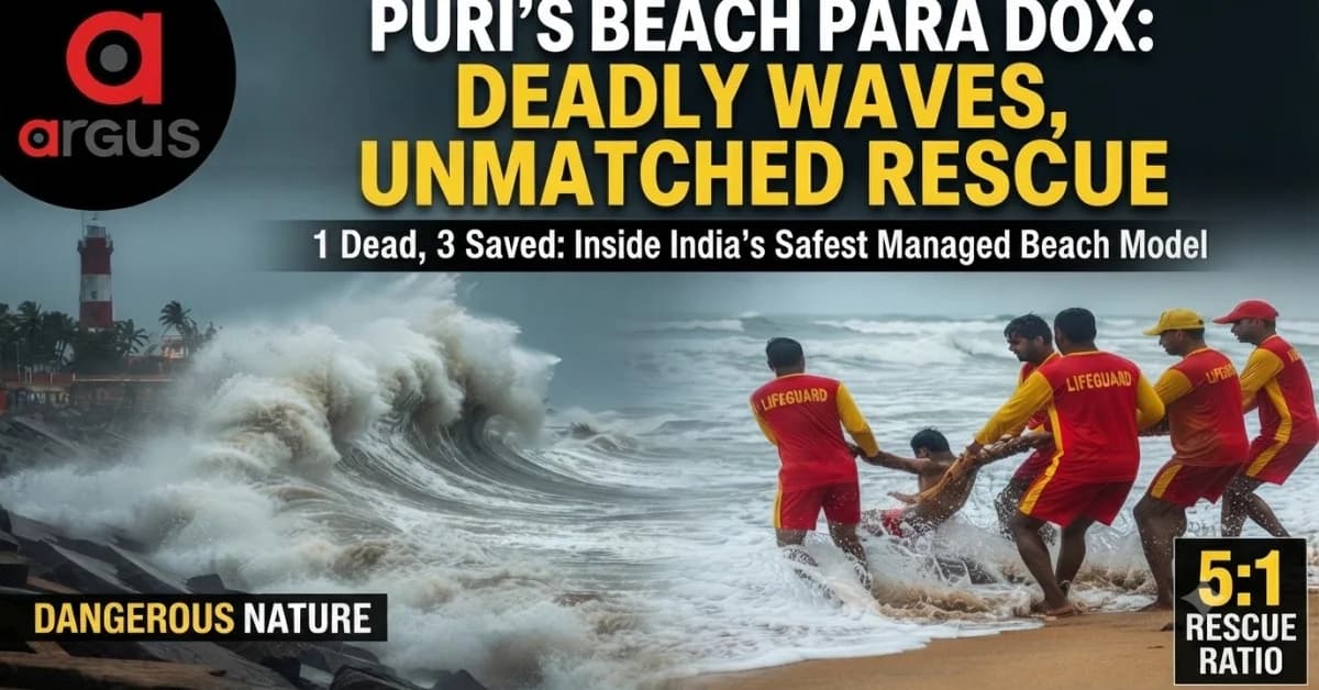 Puri Is Naturally Dangerous, Yet Its Rescue Net May Be India’s Strongest: How Odisha’s Beach Outperforms Mumbai, Chennai & Vizag| Special Story
