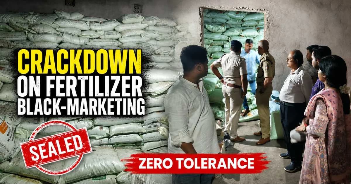 Odisha Govt Intensifies Crackdown on Fertilizer Black-Marketing
