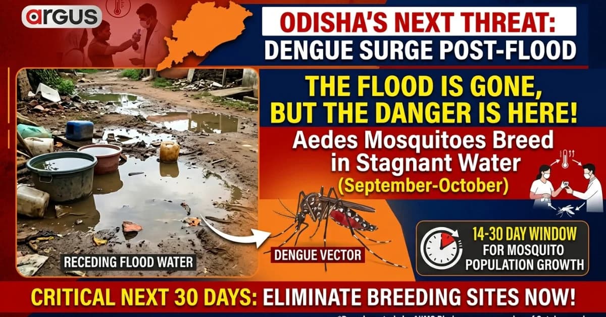 Odisha’s Dengue Warning Bell: Why September’s Receding Floodwater Could Fuel an October Surge in 2026| Special Report