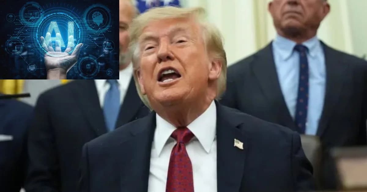 Donald Trump Says US “Leading China” in Artificial Intelligence