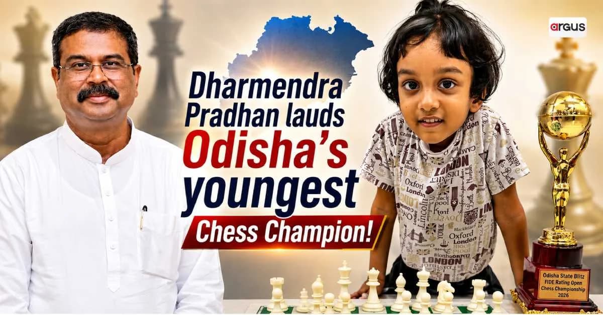 Dharmendra Pradhan Congratulates Elena Mishra on Historic Chess Feat, Calls “Pride for Odisha”