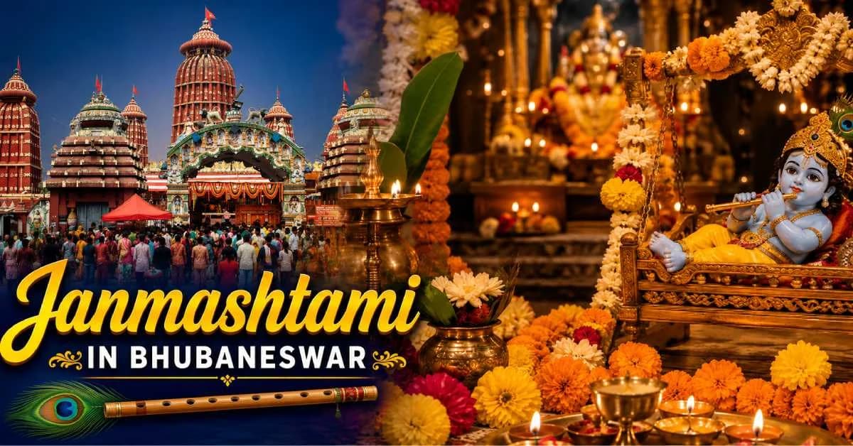 Janmashtami Celebrated with Devotional Fervour In Bhubaneswar