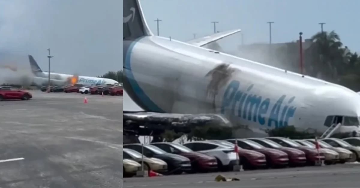 Five Killed, Five Injured as Amazon Cargo Plane Crashes at Miami International Airport