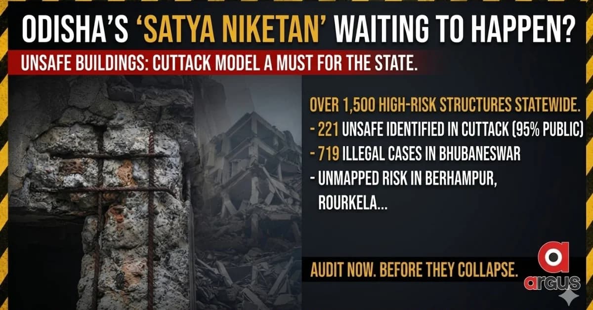 Delhi’s Satya Niketan Collapse: Odisha Sitting on a Building-Safety Blind Spot?| Exclusive