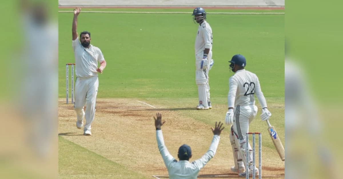 Mohammed Shami, Mukesh Kumar Put East Zone in Command of Duleep Trophy Final