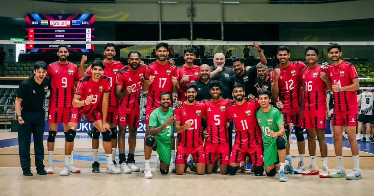 India Enter AVC Men’s Volleyball Asian Championship Quarterfinals