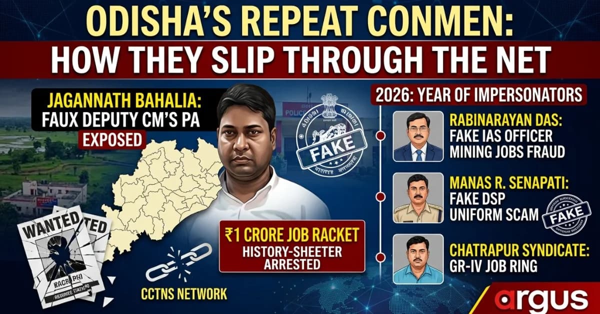 Fake IAS, Fake DSP, Fake PA to Mins: How in Odisha Known History-Sheeters Become ‘New’ Conmen Ducking Police Radar| Special Report