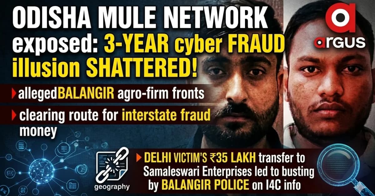 Special Report| How I4C Telemetry Spooked the “Clever” Mule Accounts Operating Freely in Odisha for Over Three Years; What Odisha Must Do Next