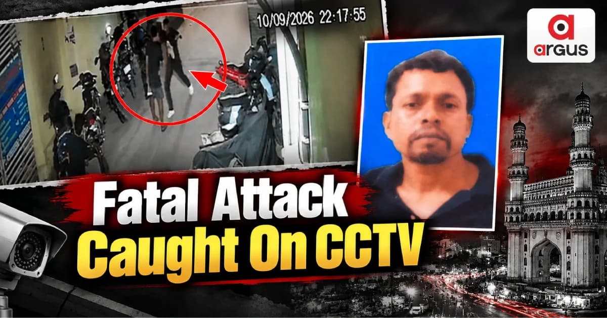 Man From Odisha's Mayurbhanj Hacked To Death In Hyderabad, CCTV Footage Surfaces