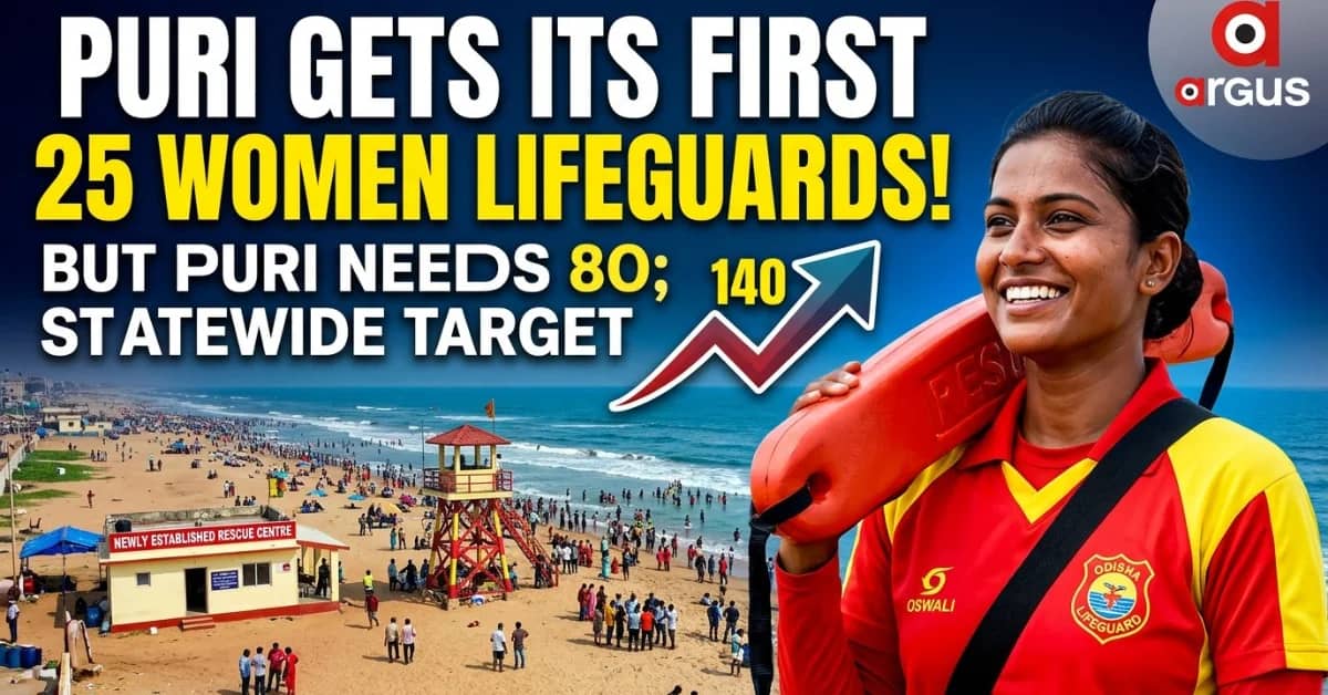 Special Report| Puri Beach to Get 25 Female Lifeguards as Odisha Follows Goa Model of Women Lifesavers Ruling Riptides, but State Needs 80