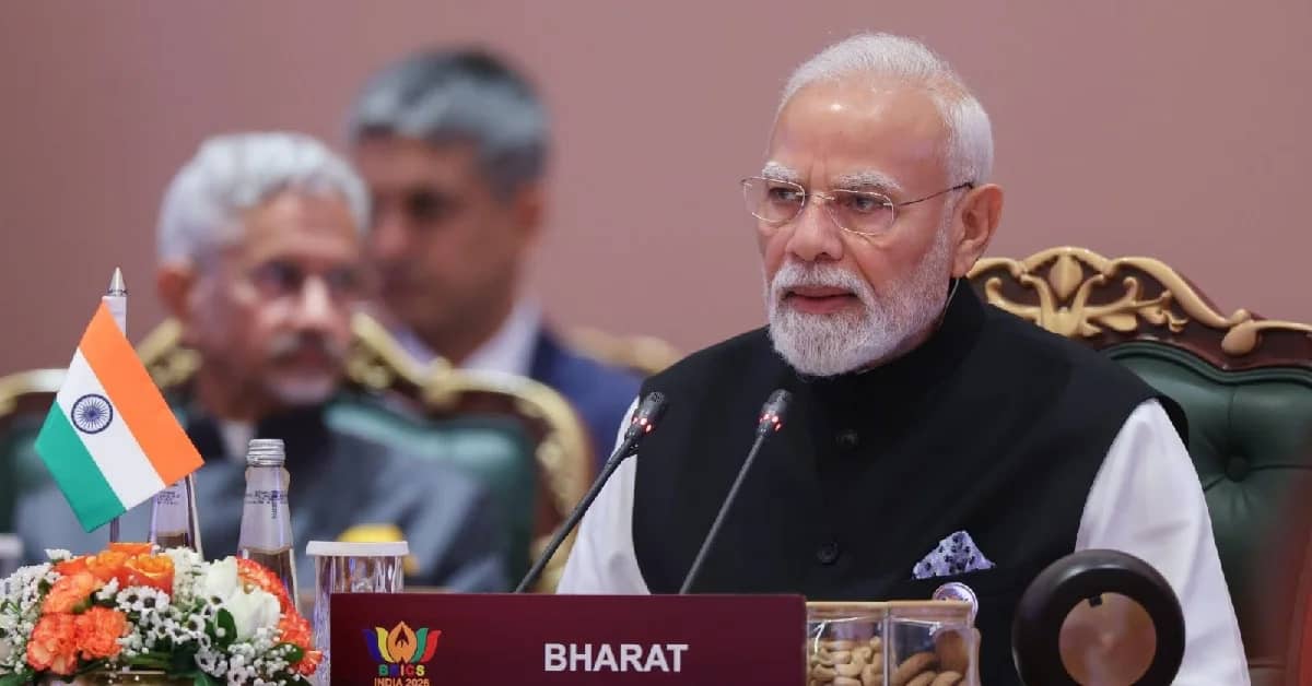 PM Modi at BRICS Summit Warns Against Weaponising Technology and Critical Minerals