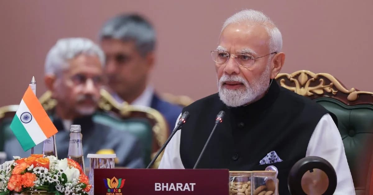 PM Modi at BRICS Summit Warns Against Weaponising Technology and Critical Minerals