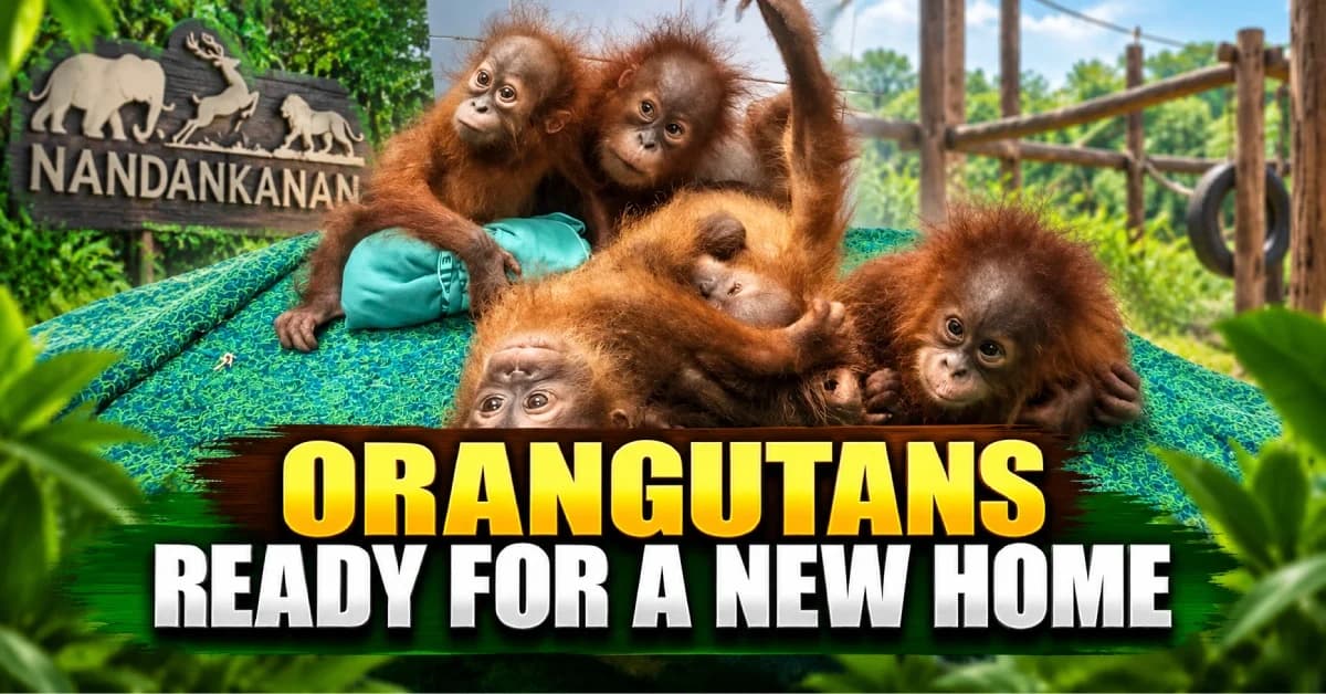 Five Rescued Orangutans at Nandankanan Likely to Be Shifted to Open Enclosure