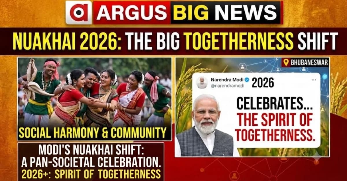 PM Modi Nuakhai Message: How ‘Spirit of Togetherness’ Reflects Western Odisha’s Cherished Bhetghat Traditions