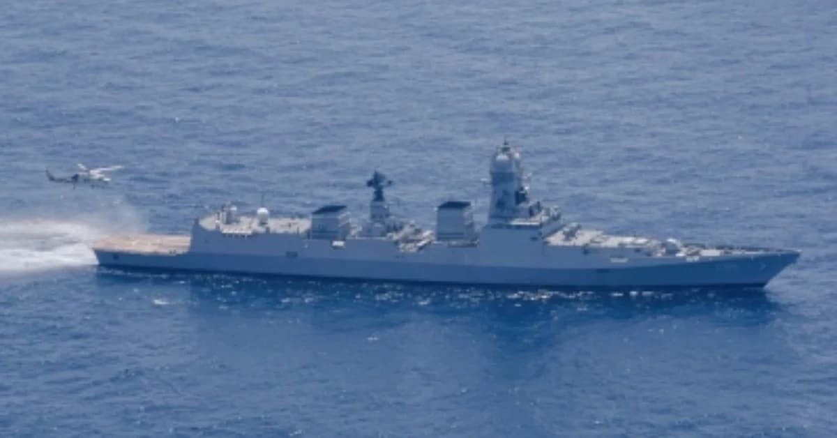 India Slams Pakistan over Naval Ship Collision in Arabian Sea