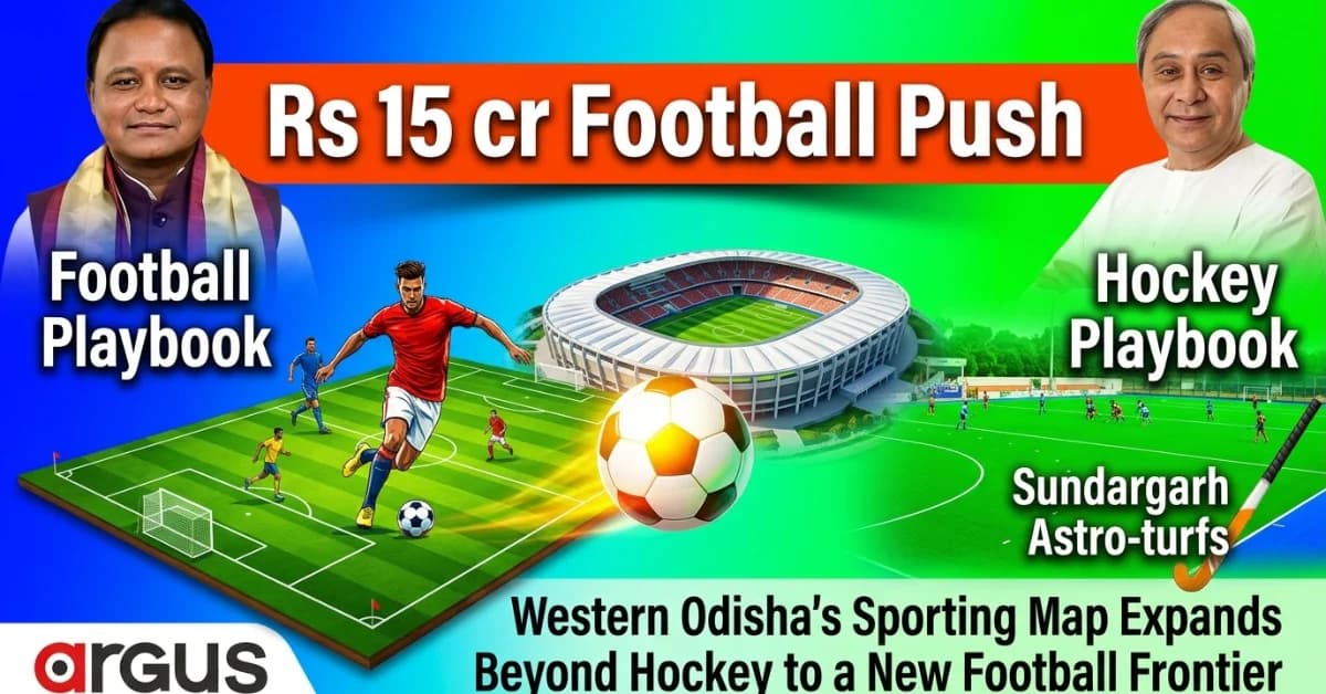 EXCLUSIVE | Odisha BJP vs BJD Sports Strategy: Sambalpur Football Academy Emerges as Western Odisha’s New Sporting Power Play