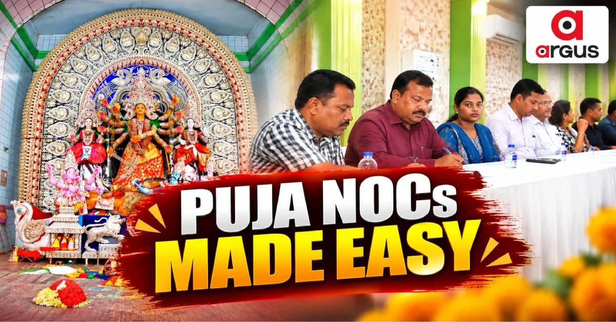 Single-Window System for Durga Puja NOCs Begins in Kataka; Committees Can Apply Till Sept 21