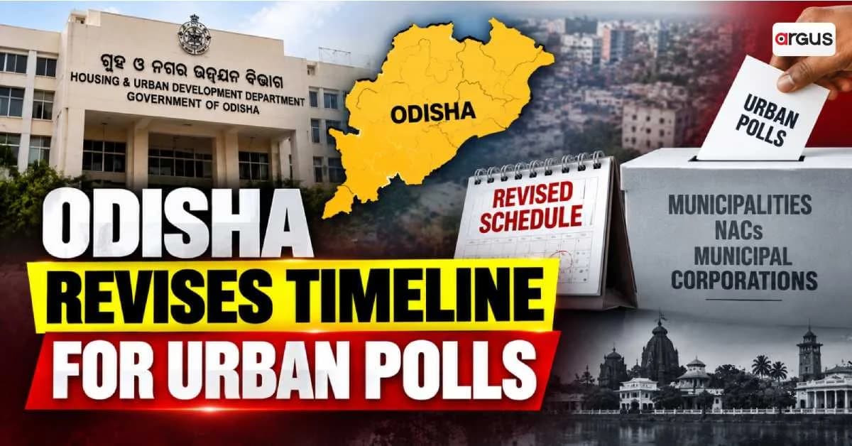 Odisha Issues Revised Schedule for Ward Delimitation, Seat Reservation Ahead of ULB Polls