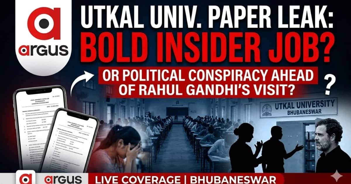 Special Report| Is the Utkal University Paper Leak an Insider Job? Inside the Political Modus Operandi as Rahul Gandhi’s “Chatron Ki Goonj' Odisha Edition Nears