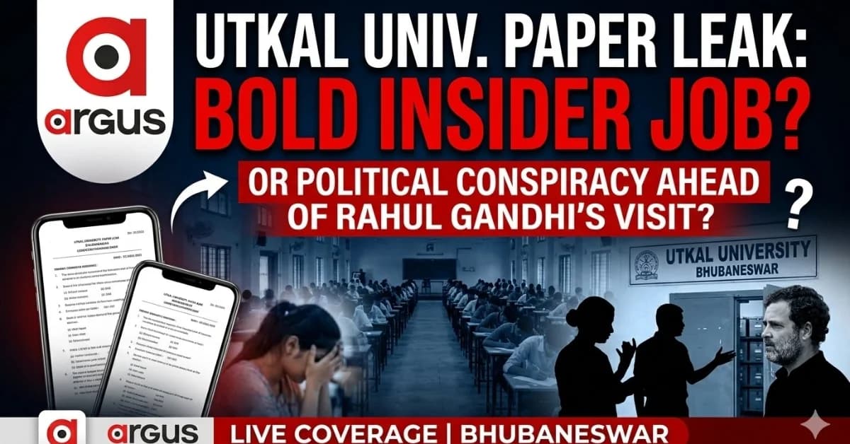 Special Report| Is the Utkal University Paper Leak an Insider Job? Inside the Political Modus Operandi as Rahul Gandhi’s “Chatron Ki Goonj' Odisha Edition Nears