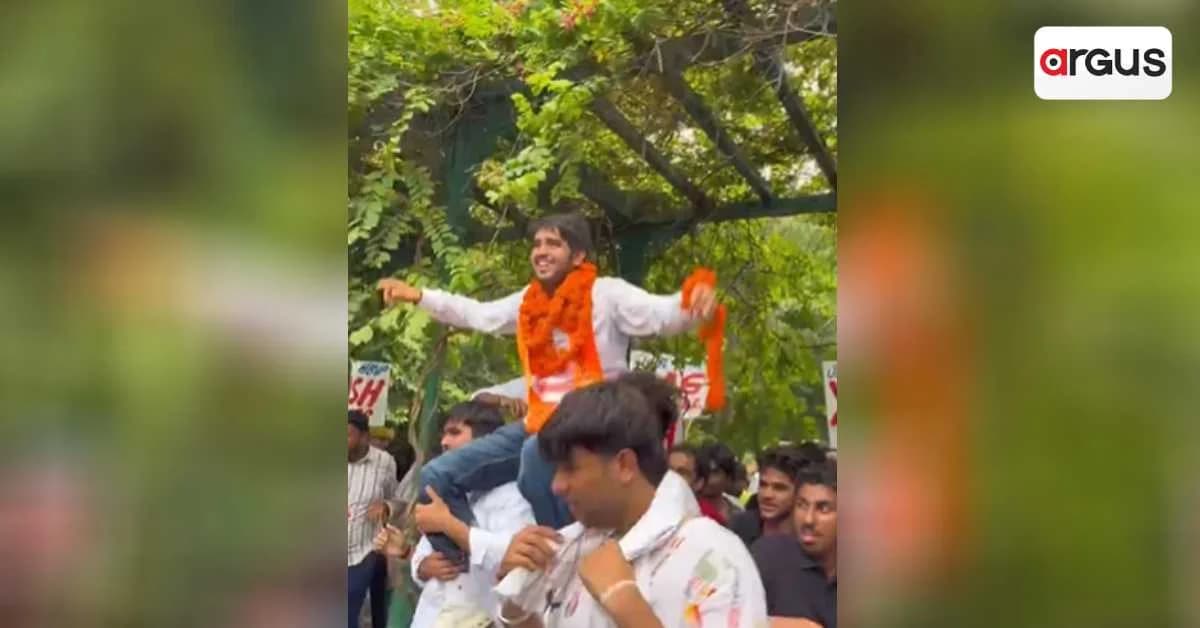 ABVP’s Yash Dabas Elected DUSU President; Outfit Secures Three Of Four Posts