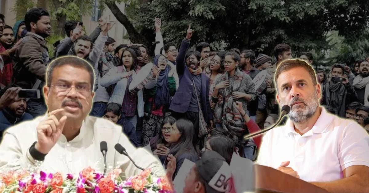 Dharmendra Pradhan Slams Rahul Gandhi over Student Politics