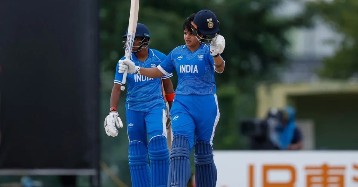 Shafali Verma Hogs Limelight as India Crush Bangladesh to Set Up Asian Games Gold-Medal Showdown with Sri Lanka
