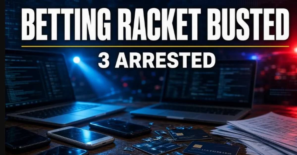 Ganjam Cyber Police Bust Online Betting Racket, Three Arrested