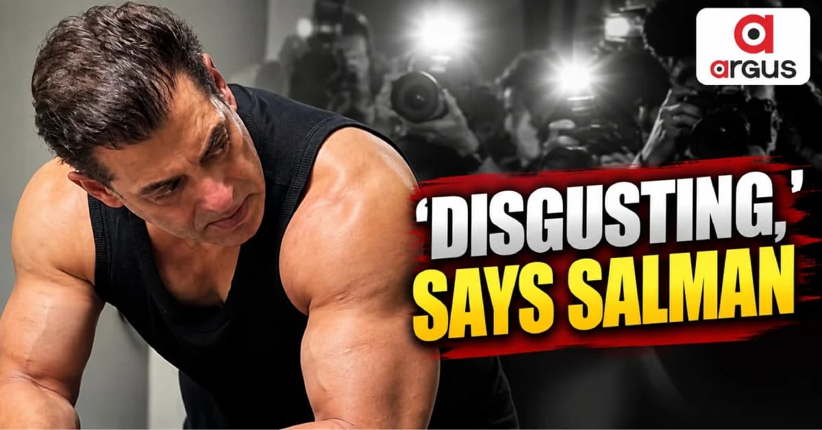 Salman Khan Slams Paparazzi for Taking 'Hip-Shots' of Actresses Without Consent
