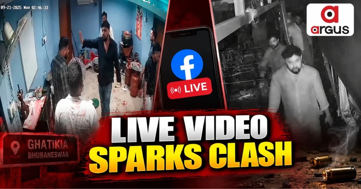 Facebook Live Row Turns Violent In Bhubaneswar; Two Rounds Of Firing, Five Critical