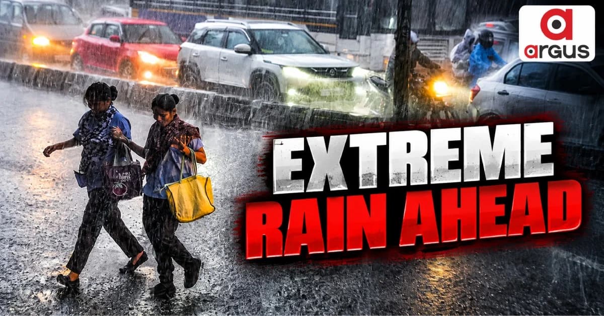 Odisha Braces For Rain Fury As Low-Pressure System Intensifies, IMD Issues Red Warning For These Districts