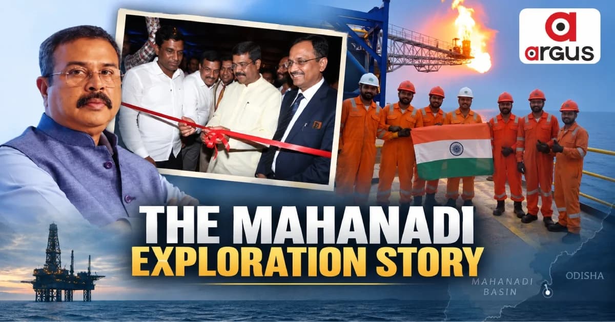 Here's How Dharmendra Pradhan’s Tenure As Union Minister Put Odisha’s Mahanadi Basin On Exploration Map