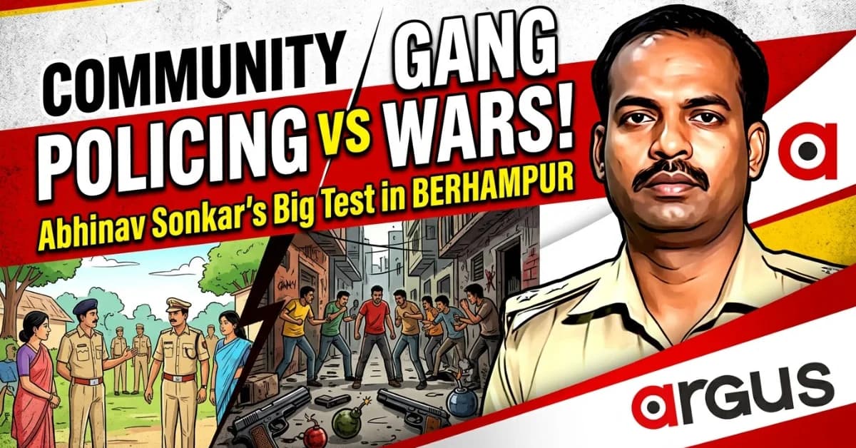 EXCLUSIVE| Preventive Policing vs. Street Deterrence: How New Berhampur SP Abhinav Sonkar Fits Silk City's Volatile Law & Order