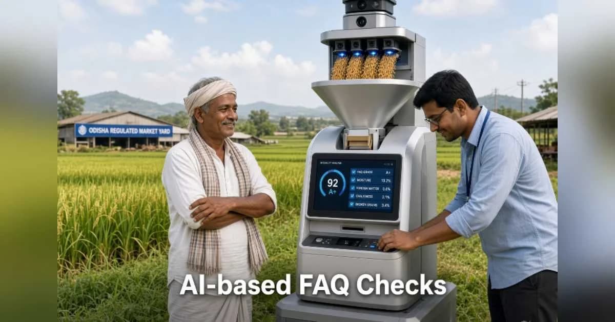 Odisha Introduces AI Grain Analysers to Streamline Paddy Procurement