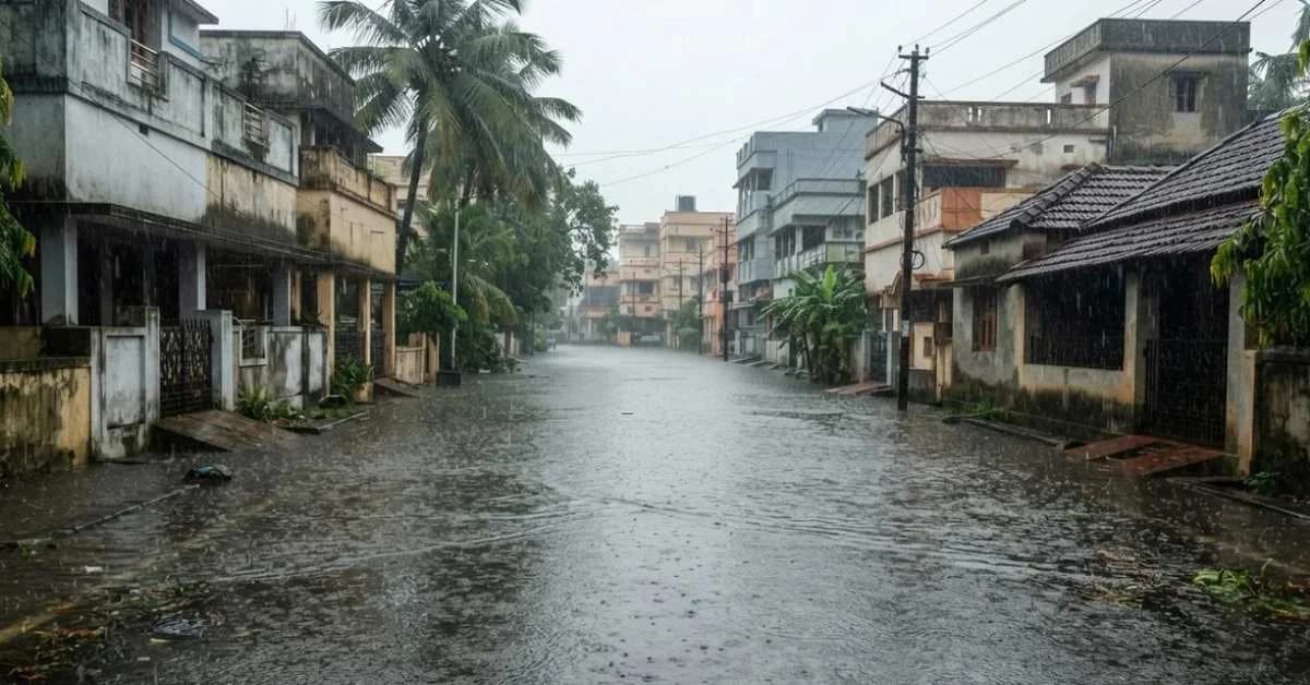 Deep Depression Triggers Torrential Rains in Odisha, Schools Shut