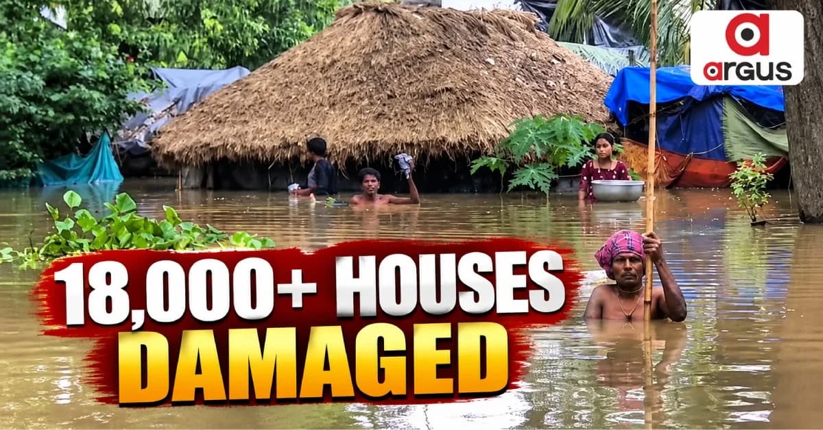 Odisha Floods Claim 7 Lives, Damage 18,076 Houses And 2.12 Lakh Hectares Of Crops