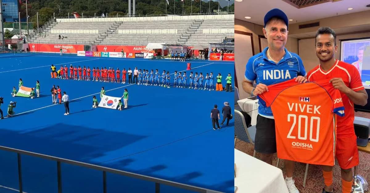 Indian hockey midfielder Vivek Sagar Prasad Hits 200-Cap Landmark
