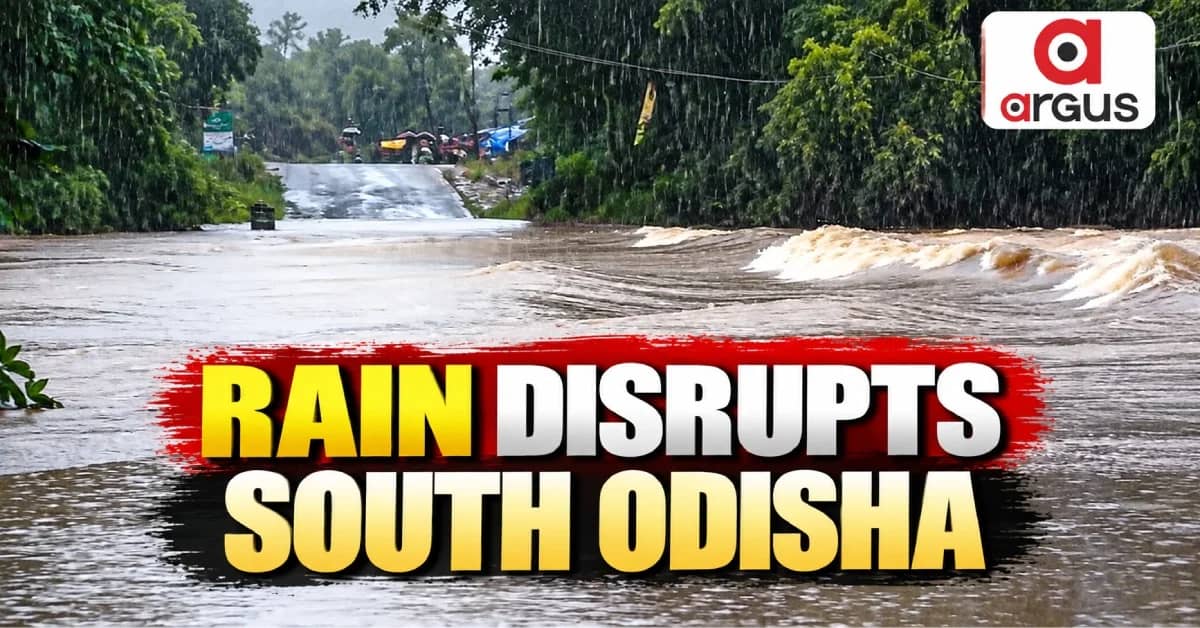Incessant Rain Triggers Flooding in Malkangiri; Rail Traffic Suspended in Rayagada After Landslide