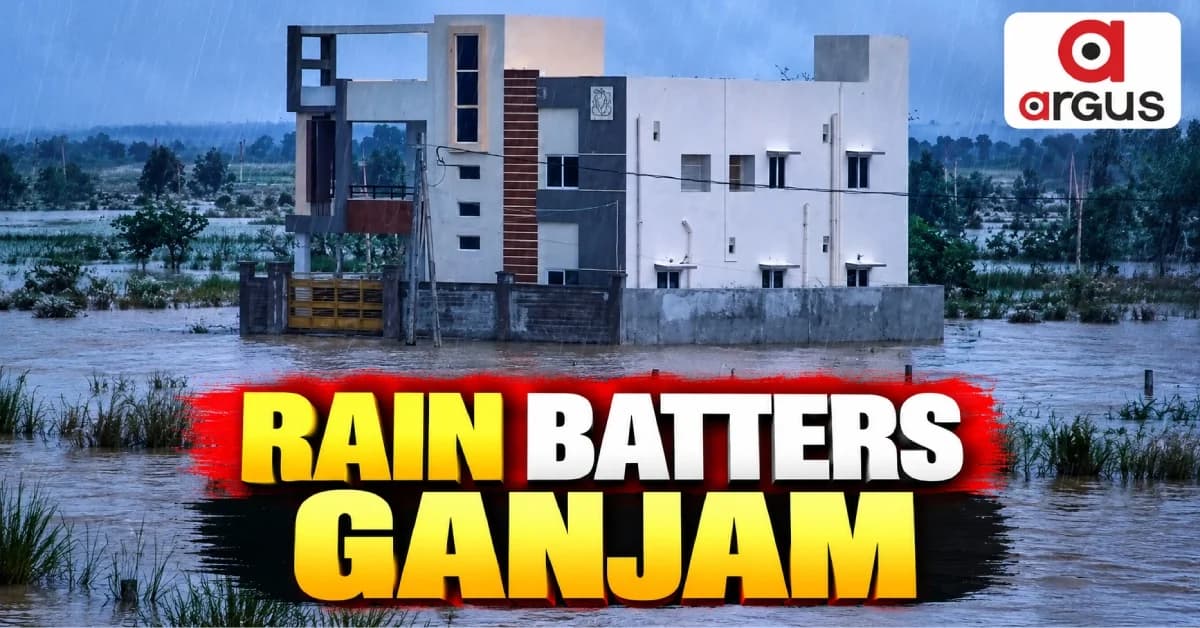 Heavy Rain Triggers Waterlogging, Road Disruptions In Ganjam District