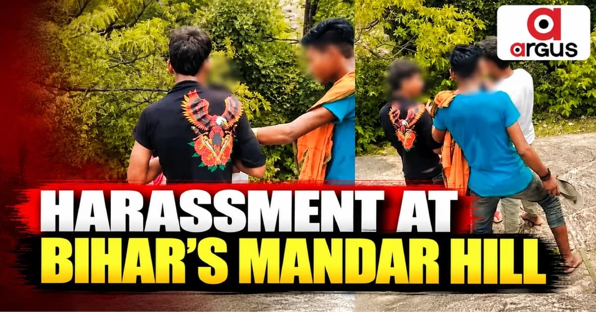Case Registered Against Three Men for Harassing Woman at Mandar Hill in Bihar's Banka; Video Surfaces