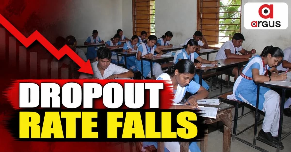 Secondary School Dropout Rate in Odisha Shows Downward Trend; Minister Presents UDISE+ Data in Assembly