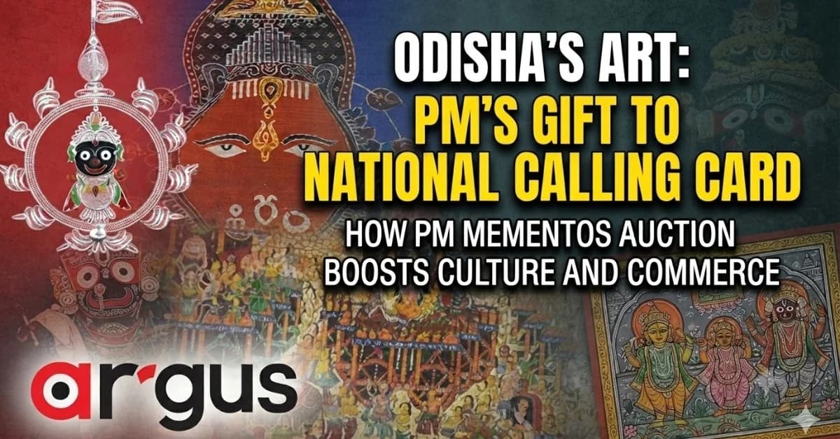 Special Report| From Jagannath to Market: How PM Modi’s Memento Auction is Propelling Odisha’s Artisans into National Spotlight Boosting Cultural Economy
