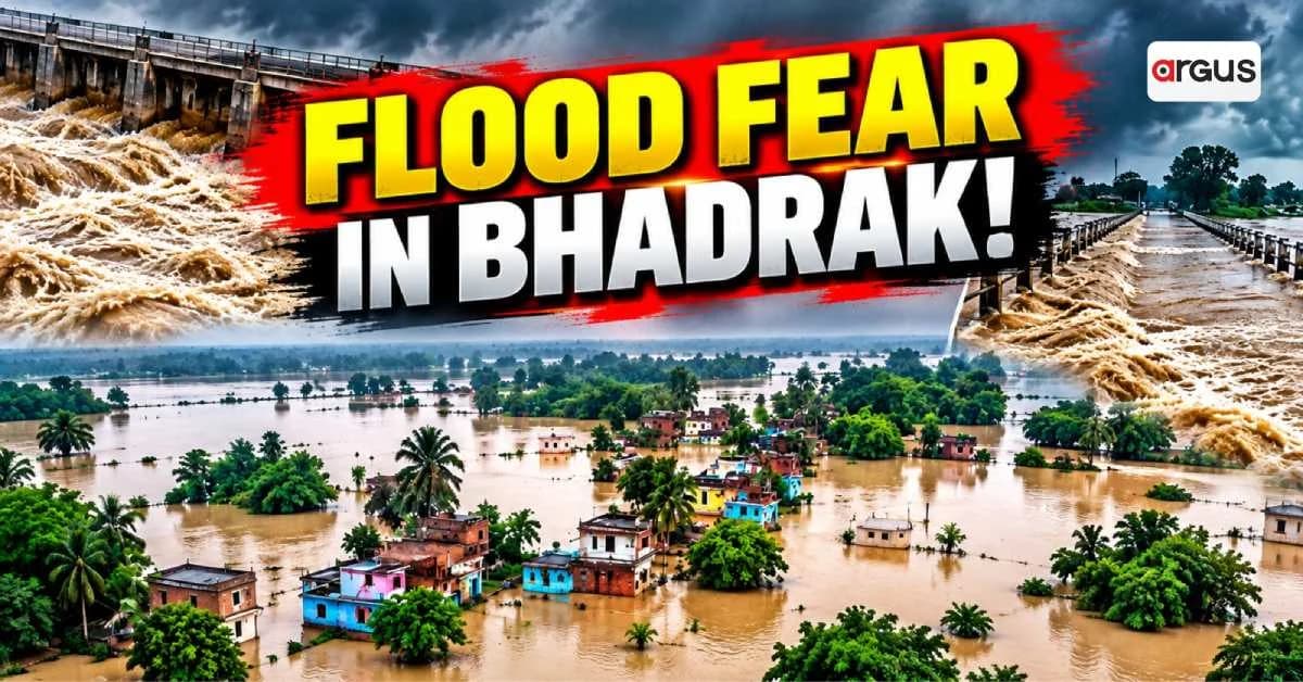 Baitarani, Salandi Rivers Swell, Villages Flooded in Bhadrak