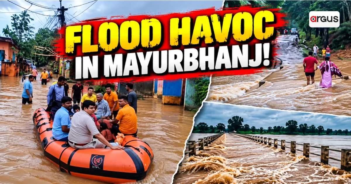 Mayurbhanj Floods: 20 Blocks Affected, Thousands Evacuated