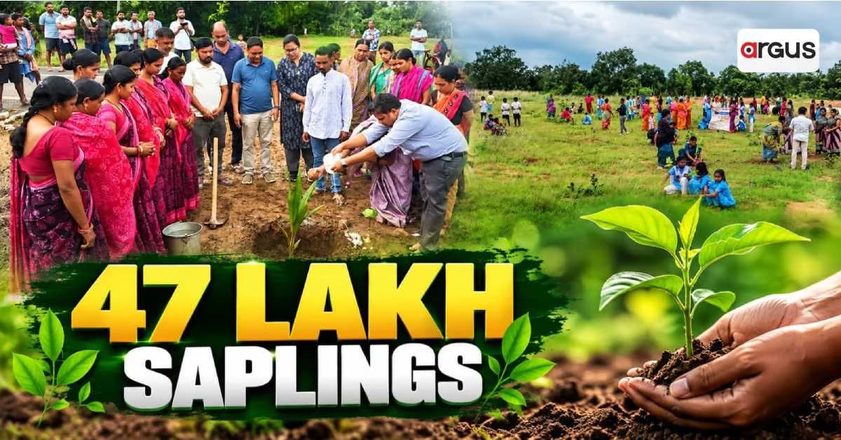 Ek Ped Maa Ke Naam 3.0: Odisha Plants 47 Lakh Saplings in One Day
