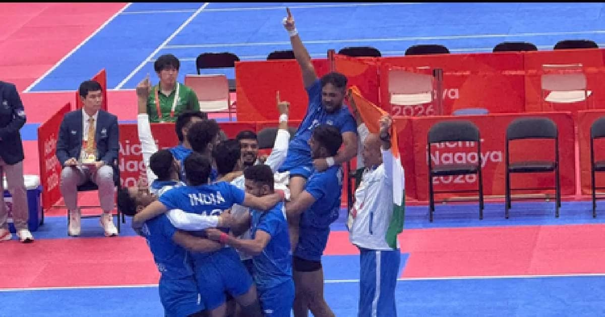 Indian Men’s Kabaddi Team on Cloud Nine with Record Ninth Gold at Asian Games
