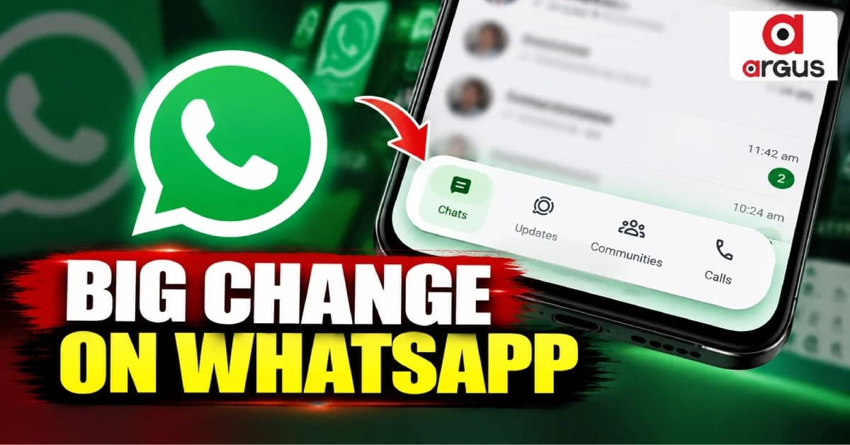 WhatsApp Android Navigation Redesign: New Floating Bar Spotted In Beta, Check What Changes