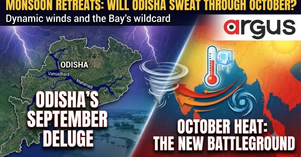 EXCLUSIVE| Odisha On Alert: Another September 23-like System Brewing? Winds Signal Monsoon Exit from Oct 1, October Heat to Loom!