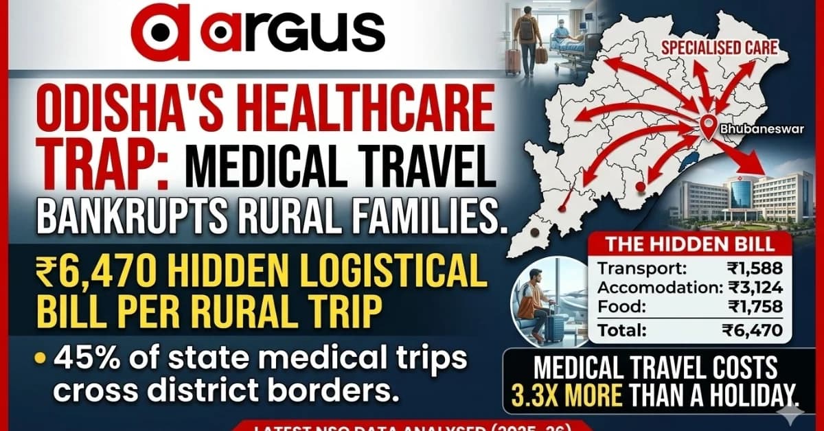 EXCLUSIVE| NSO Survey on Odisha Healthcare: Cross-District Medical Travel Highlights Hidden Out-of-Pocket Expenses