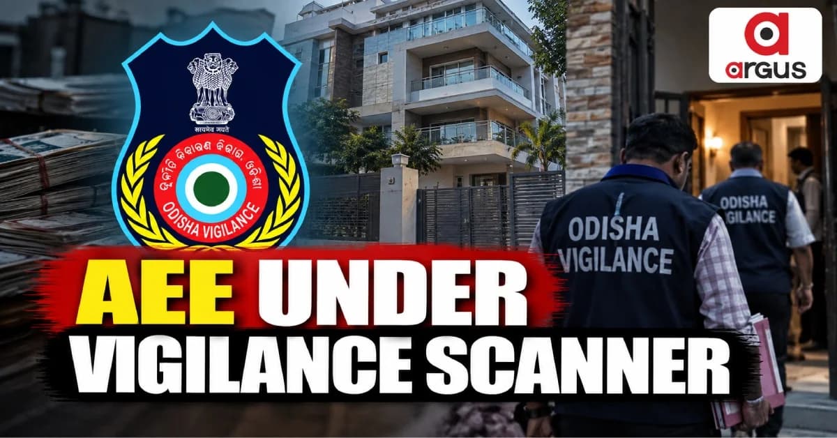 Odisha Vigilance Raids Properties Linked to AEE Posted in Malkangiri; Four-Storey Building, Six Plots Detected